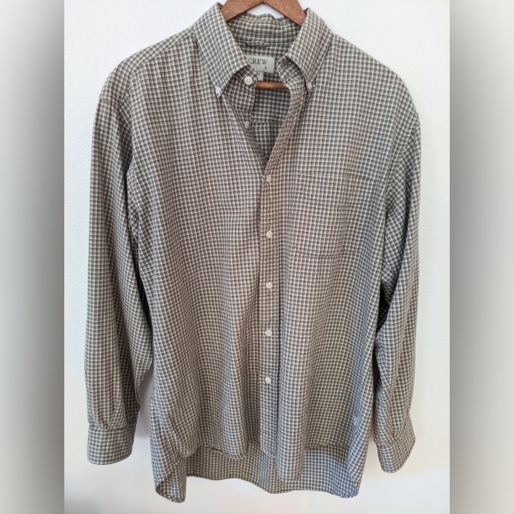 J Crew Soft Cotton Button Down